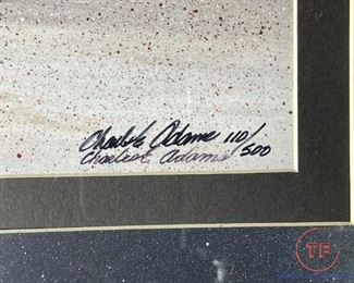 Limited Edition Signed Print by CHARLES ADAMS