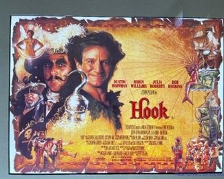 Hook Movie Signed by ROBIN WILLIAMS And DUSTIN HOFFMAN