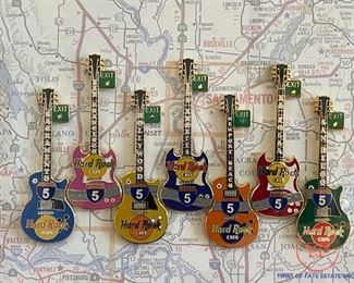 Limited Edition Hard Rock Cafe Pin Collection