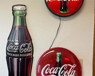 Coca Cola Advertisement Signs