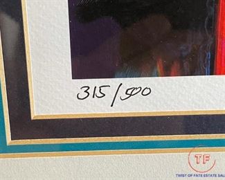 Eric Clapton Giclee On Canvas Limited Edition by MURRAY EASNER