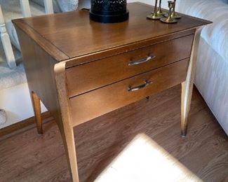 Pair DREXEL PROFILE by John Van Koert MCM End Tables / Nightstands
