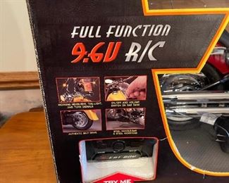 HARLEY DAVIDSON Remote Control Fat Boy Motorcycle NEW IN BOX