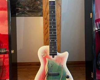 TRAVELING WILBURYS Guitar Designed by Gretsch - Art Print Guitar