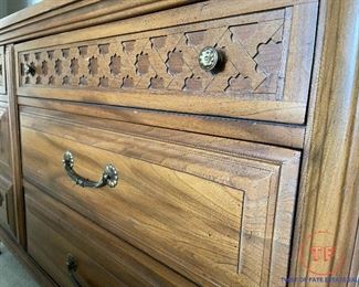 KENT COFFEY "El Chico" MCM Boho Bohemian Modern Dresser