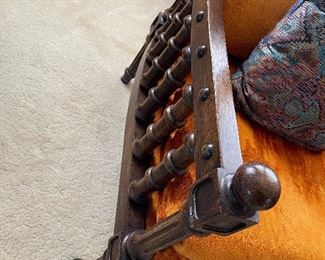 AYERS FURNITURE Boho Bohemian Modern Lounge Chair