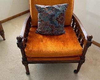 AYERS FURNITURE Boho Bohemian Modern Lounge Chair