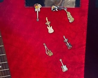 ERIC CLAPTON Autographed Focus 111S by Kramer in High Gloss Shadow Box Display