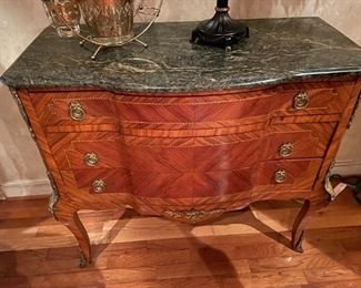 Antique French Marble Top Dresser - $950 - PreSale Available