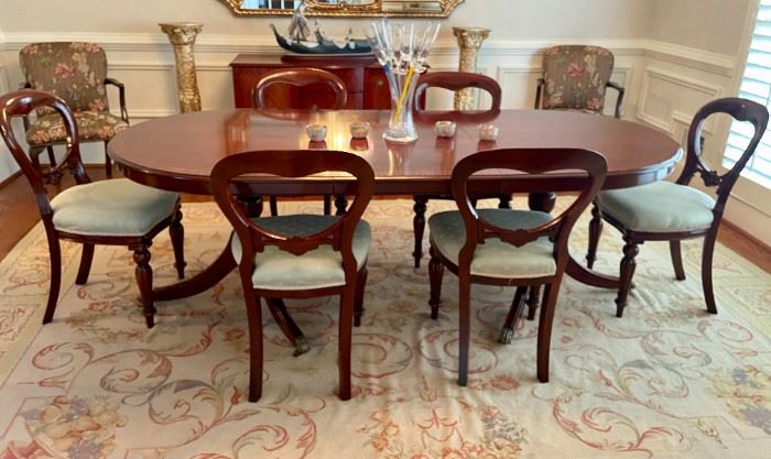 Unique Dining Table Imported from England with 6 Chairs - $2500 - Pre-Sale Available