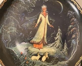 Snow fairy plate 