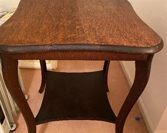 Solid Oak Antique Occasional table 