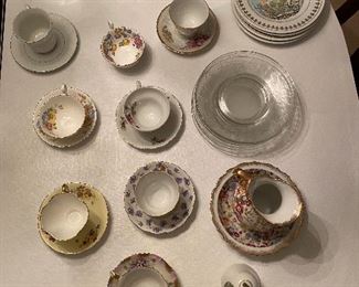 Collection of fine bone china 