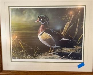 Fabulous signed numbered duck 