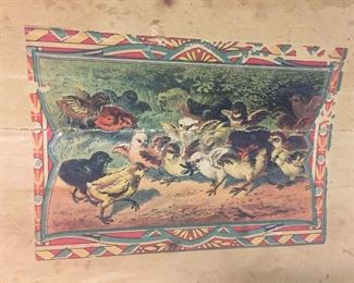 ANTIQUE CAMEL BACK TRUNK