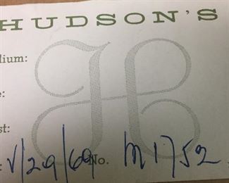 HUDSON'S STUDIO ART GALLERY PARIS WATERCOLOR ART PRINT BY ARNO