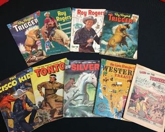 ROY ROGERS, TONTO, CISCO KID, TRIGGER , SILVER 