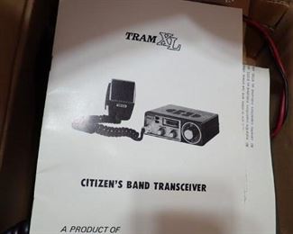 TRAM XL   CITIZEN'S BAND TRANSCEIVER