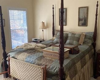 Beautiful four poster bed