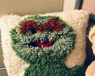 COOKIE MONSTER PILLOW