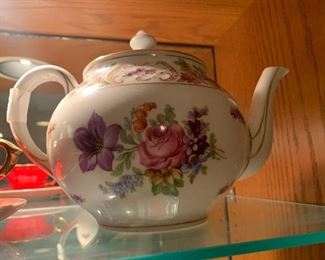 Antique Porcelain Tea Pot $25