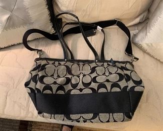 New Very Large Coach Tote/ Purse $70
