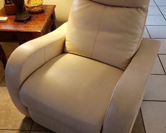 Nice Chair- Worn Headrest- Rocks and Reclines