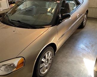 2004 Chrysler Sebring Convertible accepting bids