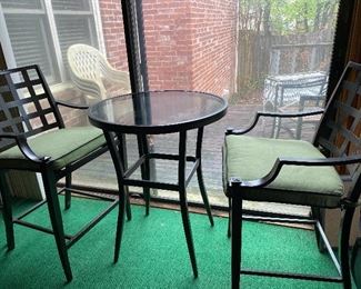 Patio bistro set $150