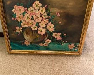 Cherry blossom painting  $50