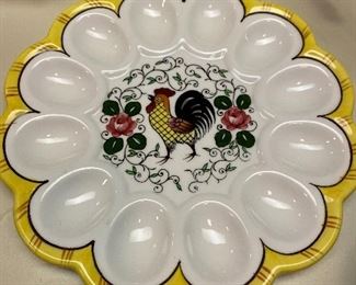 Rooster egg tray $12