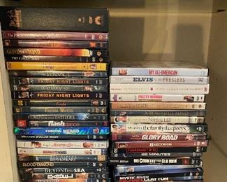 DVD's (many new in package)  $2 each