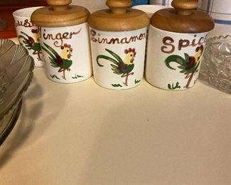 Spice jars $20