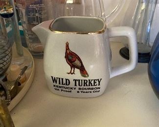 Wild Turkey Pitcher $15
