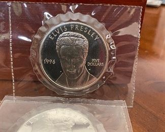 Elvis coin $10