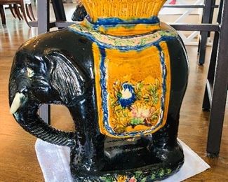 Hand cast elephant from Vietnam (over 50 years old)