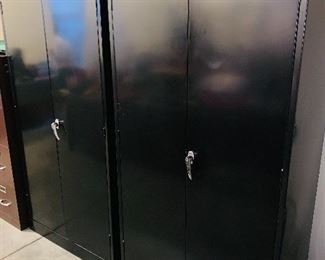 Tensco metal storage cabinets