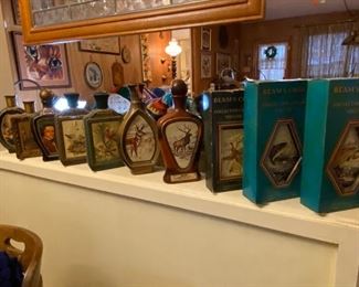 Jim Beam decanters 