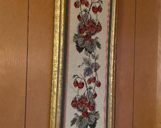 Strawberry needle point
