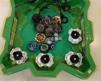 Lot of Beyblade Toys 