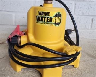 Wayne Water Bug Submersible Utility Pump 