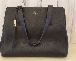 Large Black Kate Spade Handbag 