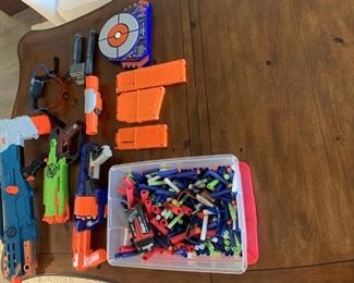 Lot of Nerf Supplies