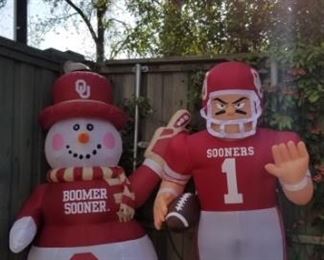 OU Sooners Christmas Inflatables