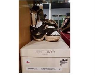 Jimmy Choo Sandals, Size 8.5M Eur40 Like New