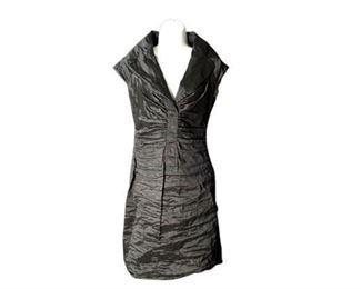 Searle Black Silk Dress