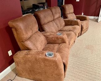 Leggat & Platt power reclining sofa 