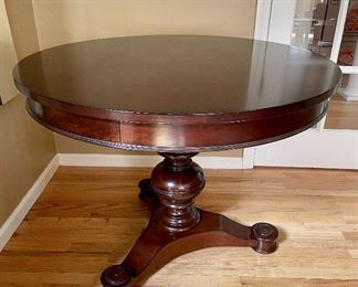 Mitchell Gold round pedestal table