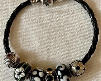 Pandora bracelet w/ 6 charms