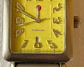 Michele watch Titanium